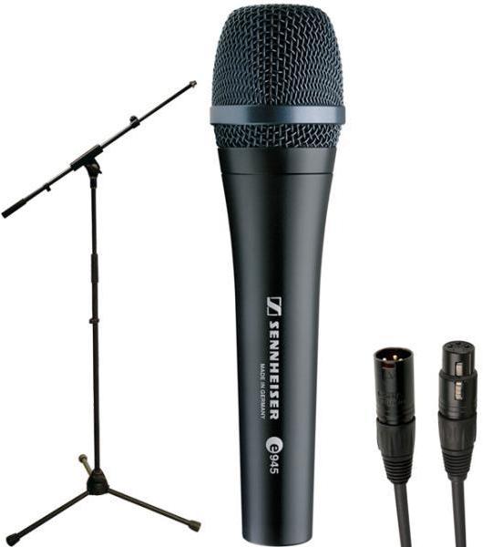 Microphone pack with stand Sennheiser Pack E945 + Pied perche + Câble