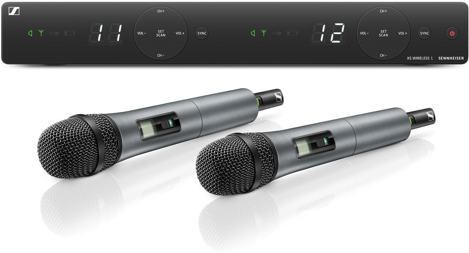 Wireless handheld microphone Sennheiser XSW 1-825 DUAL-A