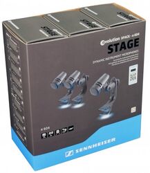 Wired microphones set Sennheiser 3Pack e604