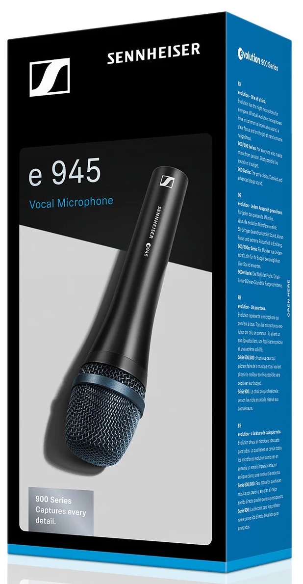 Sennheiser E 945 - Evolution - Vocal microphones - Variation 2