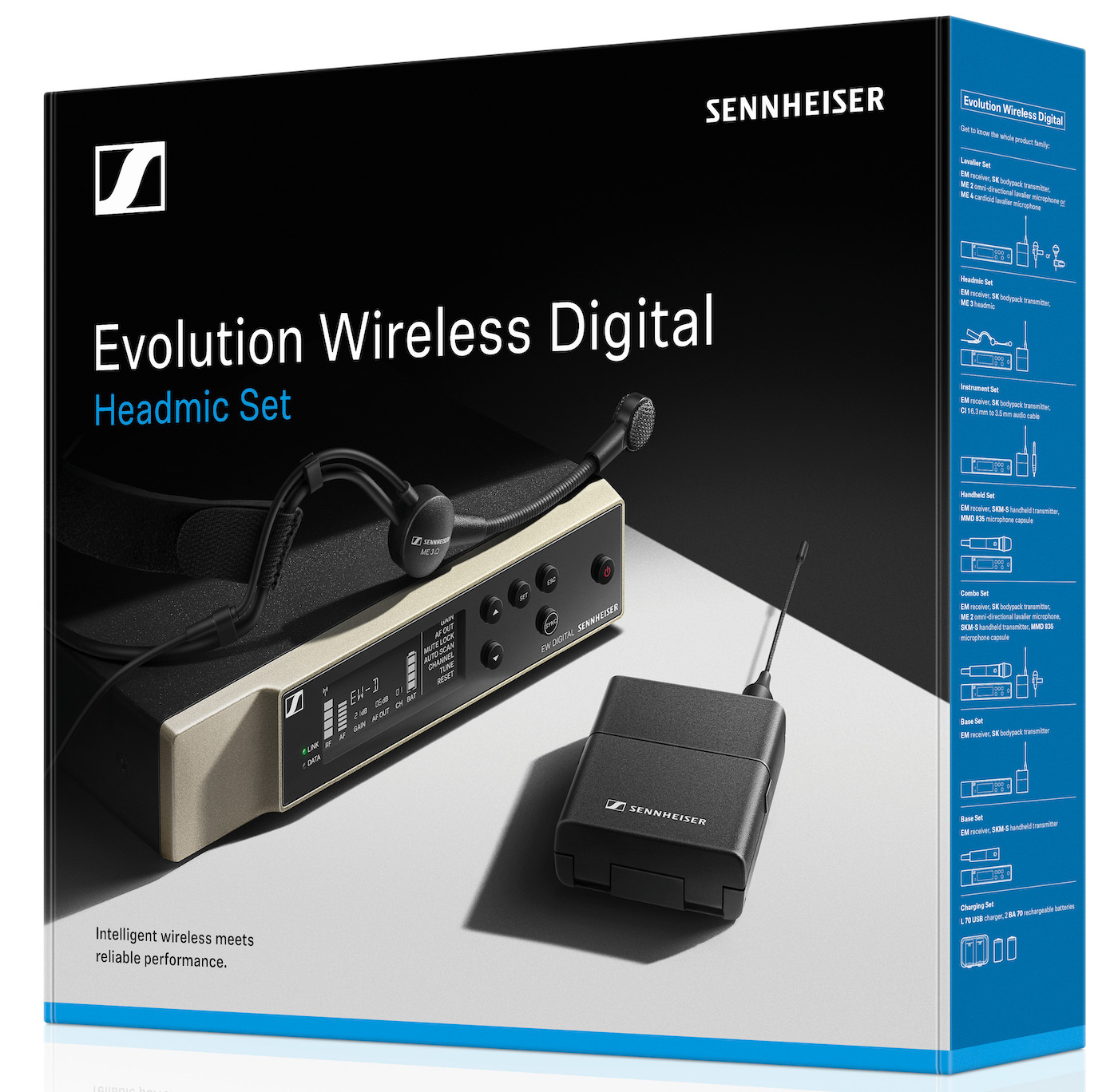 Sennheiser Ew-d Me3 Set (r1-6) - Wireless headworn microphone - Variation 1