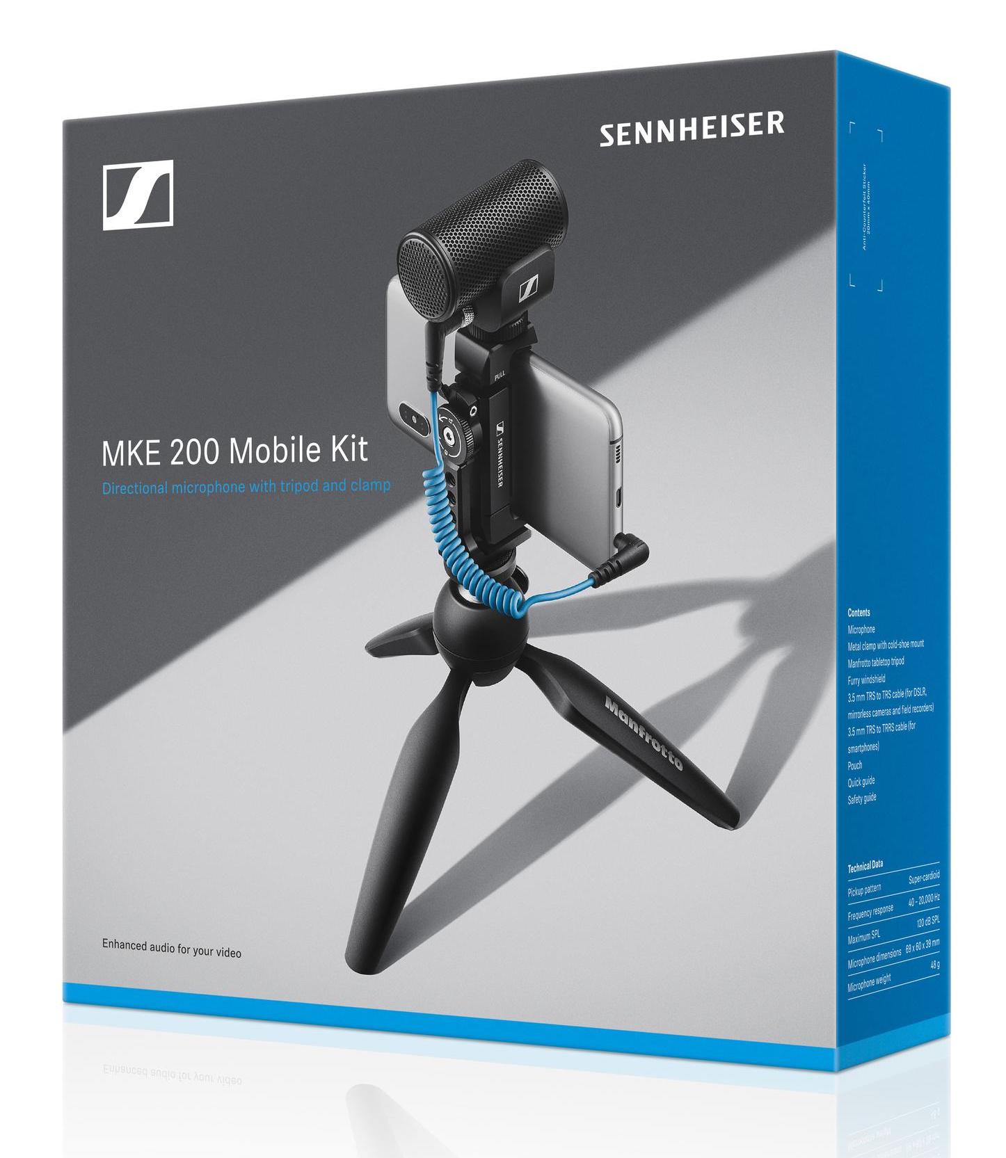 Sennheiser Mke 200 Mobile Kit - Micro USB & smartphone - Variation 2
