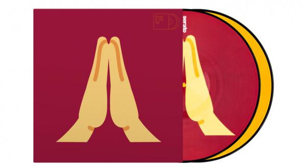 Control vinyl Serato Emoji Picture disc(hands)