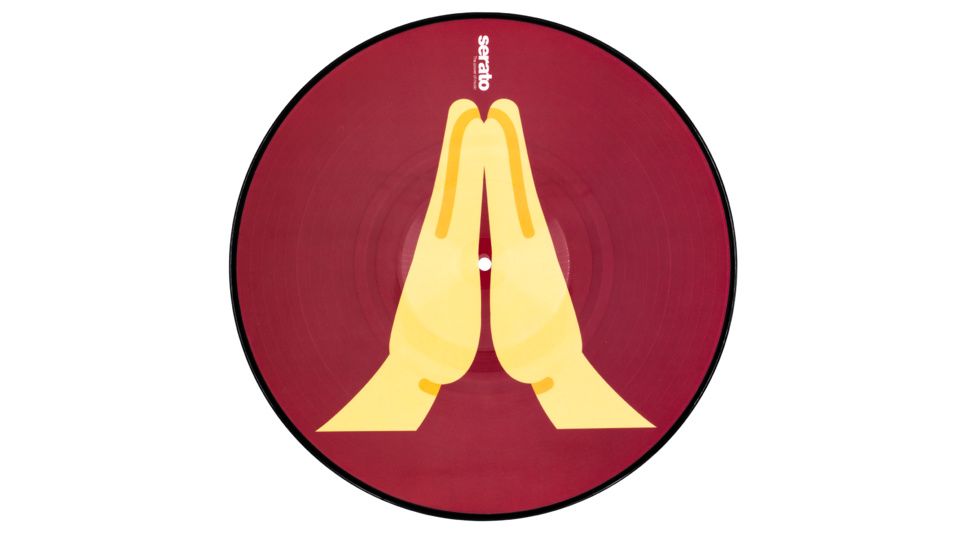 Serato Emoji Picture Disc (hands) - Control vinyl - Variation 1