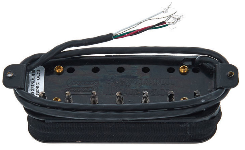 Seymour Duncan Black Winter 7 Stgr Humbucker Neck 7-cordes Manche Ceramic - Electric guitar pickup - Variation 1