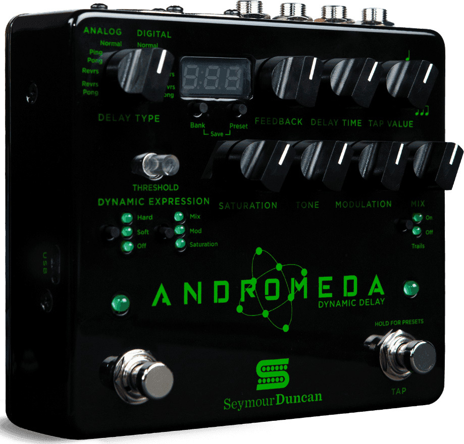 Seymour Duncan Andromeda Dynamic Digital Delay - Reverb, delay & echo effect pedal - Main picture