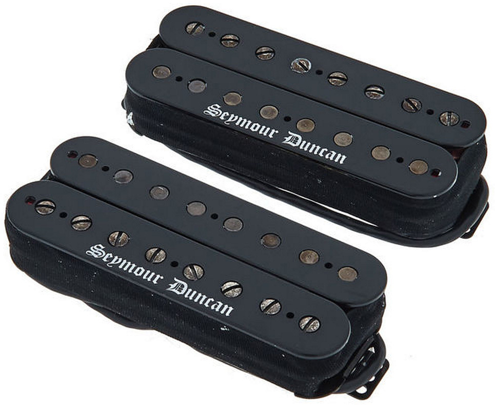 Seymour Duncan Black Winter 8 Stgr Humbucker 2-set 8-cordes Ceramic - Electric guitar pickup - Main picture