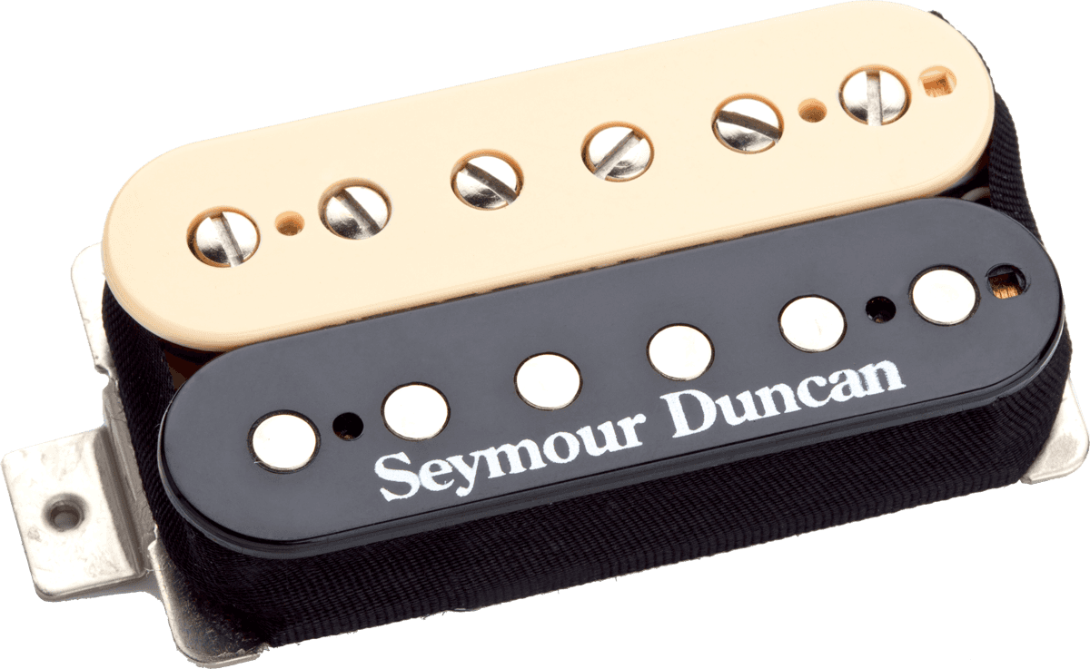 Seymour Duncan Jazz Model Sh-2n 4c Humbucker Neck Manche Zebra - - Electric guitar pickup - Main picture