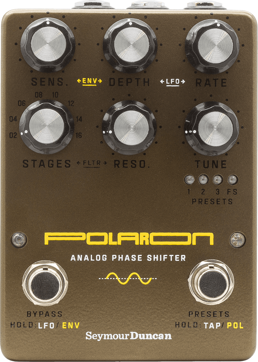 Seymour Duncan Polaron Phaser Analogique - Modulation, chorus, flanger, phaser & tremolo effect pedal - Main picture