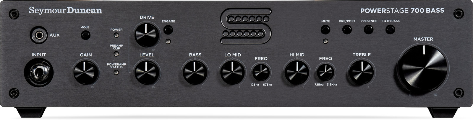 Seymour Duncan Powerstage 700 Bass Rack Mount - Bass amp head - Main picture