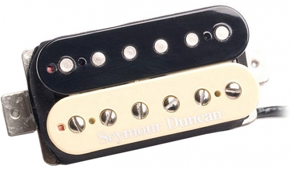 Seymour Duncan Sh6b Distortion Bridge Zebra - Electric guitar pickup - Main picture