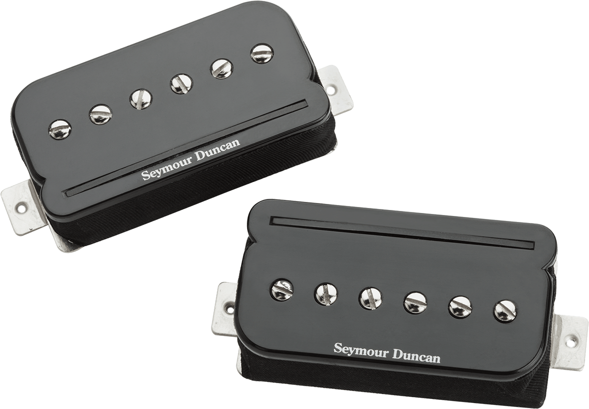 Seymour Duncan Shpr-1s P-rails - Set - Black - Electric guitar pickup - Main picture