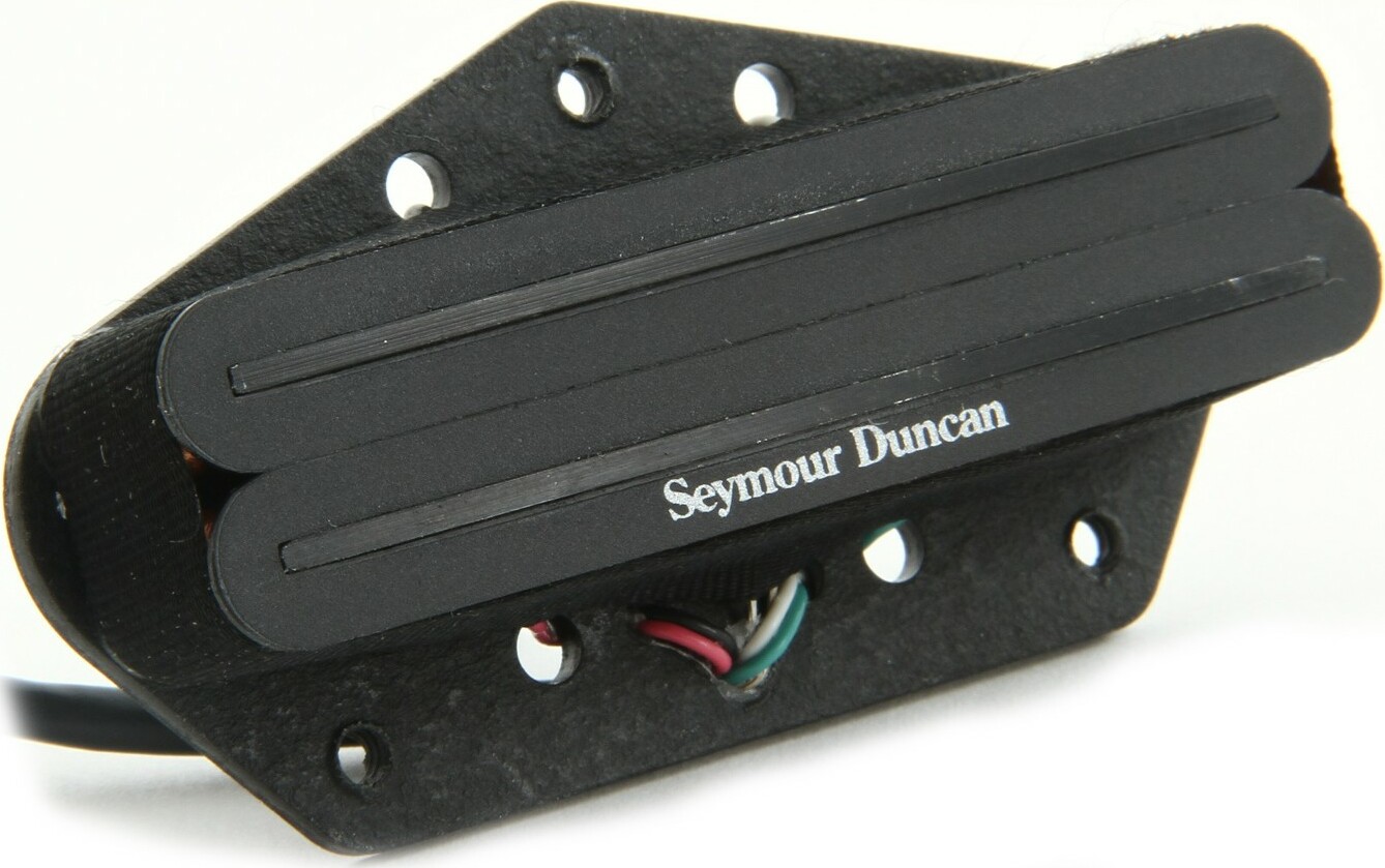 Seymour Duncan Sthr-1b Hot Rails Tele - Bridge - Black - Electric guitar pickup - Main picture