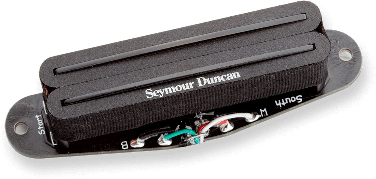 Seymour Duncan Sthr-1n Hot Rails Tele - Neck - Black - Electric guitar pickup - Main picture