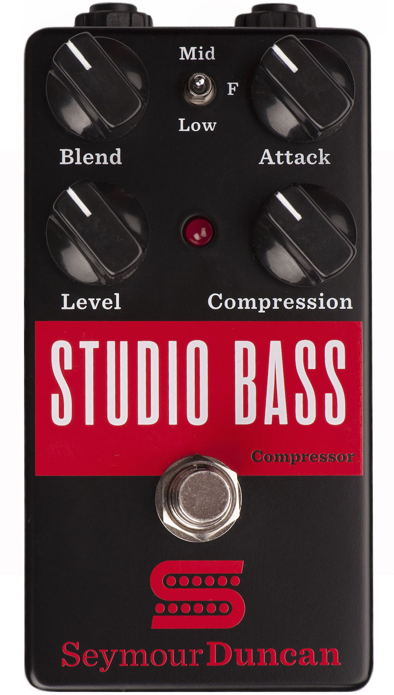 Seymour Duncan Studio Bass - Compressor, sustain & noise gate effect pedal for bass - Main picture