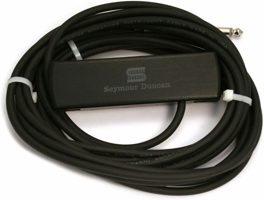 Seymour Duncan Woody Hum Cancelling Pour Cordes Acier Black - Acoustic guitar pickup - Main picture