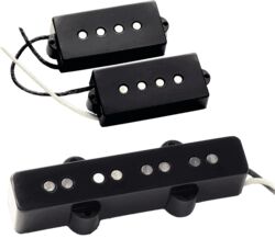 Electric bass pickup Seymour duncan SET QUARTER POUND PJB