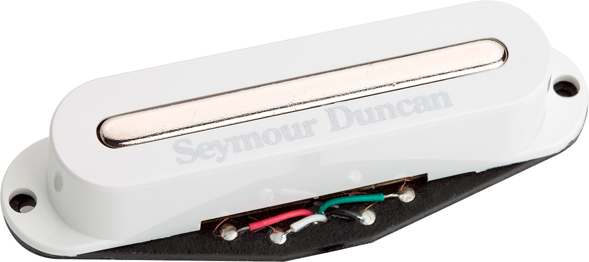 Seymour Duncan Stk-s2b Hot Stack Strat - Bridge - White - Electric guitar pickup - Variation 1