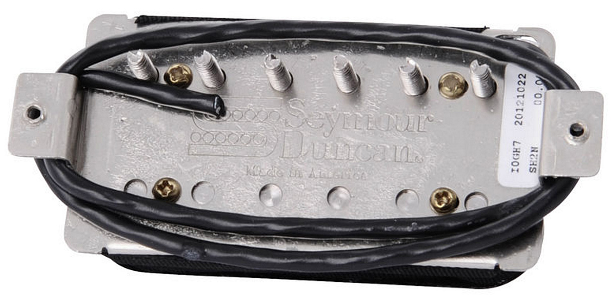 Seymour Duncan Jazz Model Sh-2n 4c Humbucker Neck Manche Zebra - - Electric guitar pickup - Variation 1