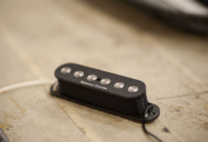 Seymour Duncan Ssl-4 Quarter Pound Strat - Black - Electric guitar pickup - Variation 1