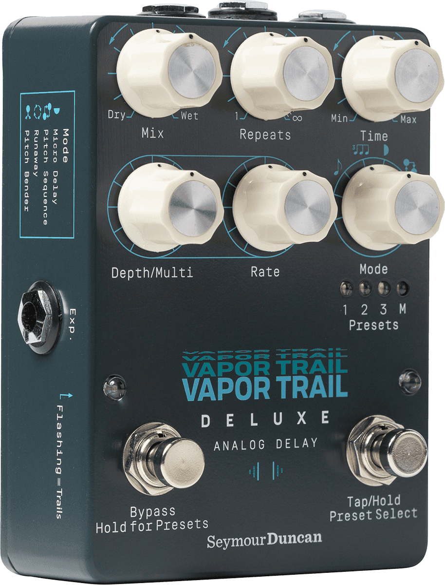 Seymour Duncan Vapour Trail Deluxe Delay - Reverb, delay & echo effect pedal - Variation 1