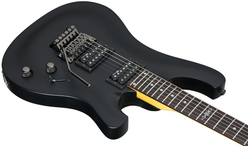 Sgr By Schecter 006 Fr Hh Rw - Midnight Satin Black - Metal electric guitar - Variation 1