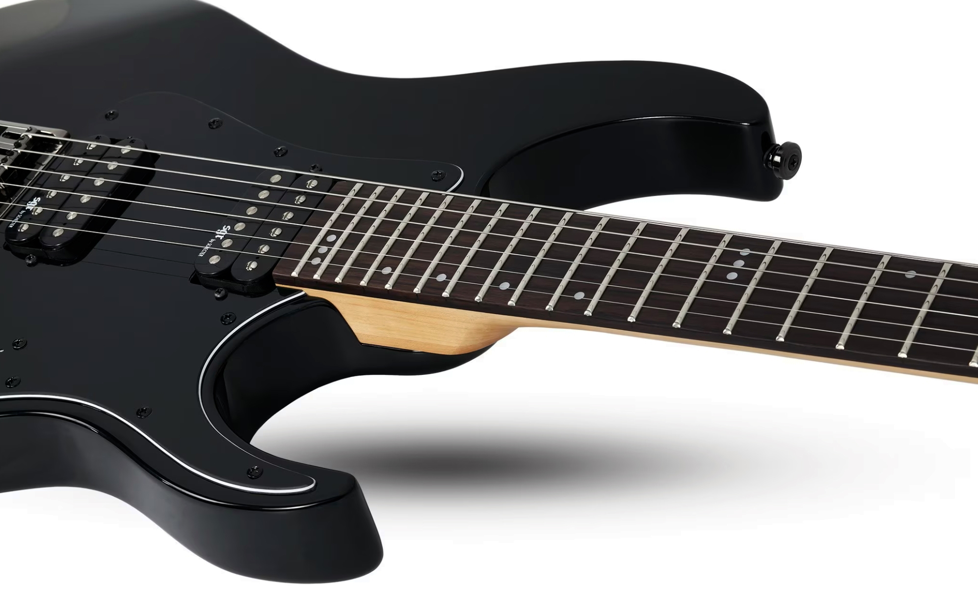 Sgr By Schecter Banshee 6 Sgr 2h Ht Rw - Satin Black - Str shape electric guitar - Variation 2