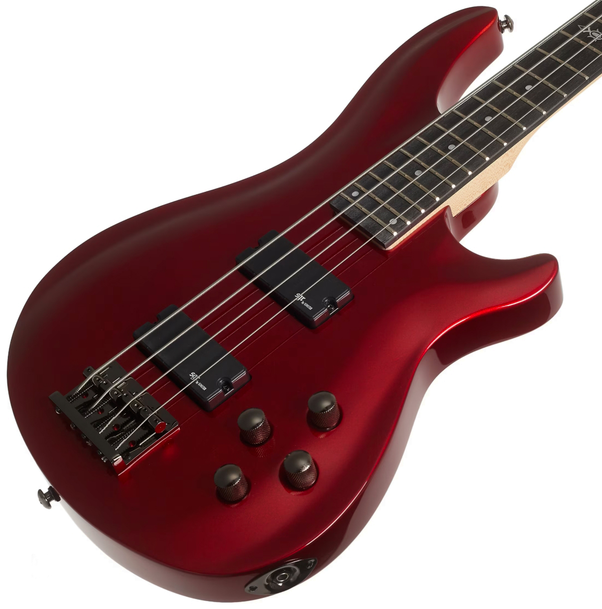 Sgr By Schecter C4 - Metallic Red - Solid body electric bass - Variation 2