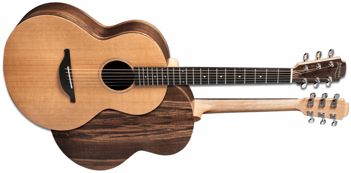 Sheeran By Lowden S01 Orchestra Model Cedre Noyer Eb +housse - Natural Satin - Acoustic guitar & electro - Main picture