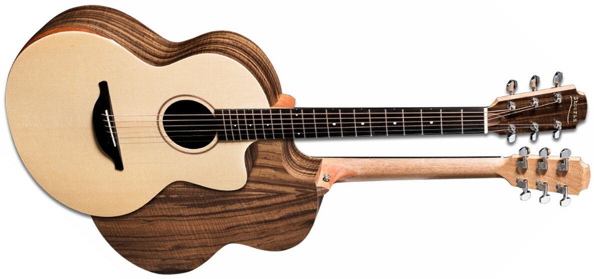 Sheeran By Lowden S04 Orchestra Model Epicea Noyer Cw Lr Baggs - Natural Satin - Electro acoustic guitar - Main picture