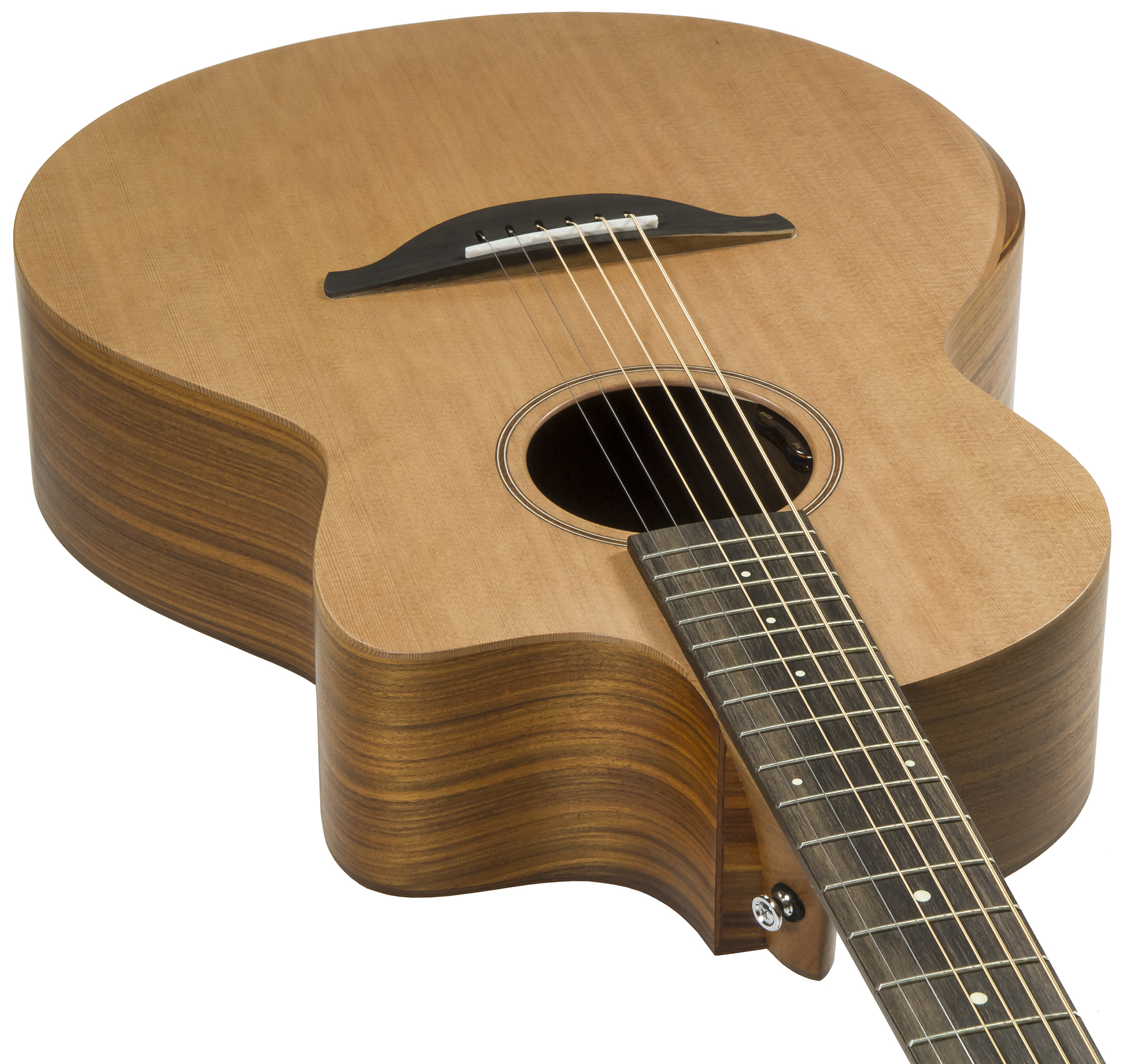 Sheeran By Lowden S03 Orchestra Model Cedre Palissandre Eb +housse - Natural Satin - Acoustic guitar & electro - Variation 3