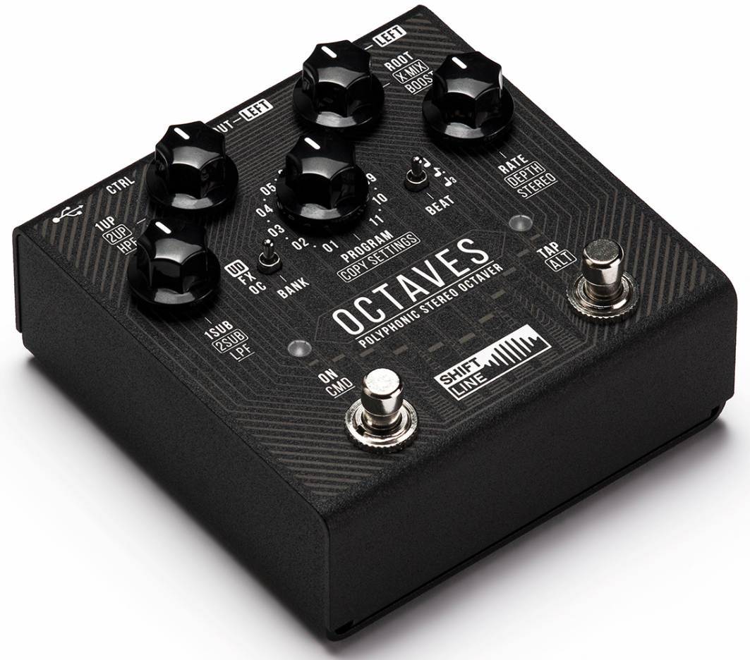 Shift Line Octaves Polyphonic Stereo Octaver - Harmonizer effect pedal - Variation 2