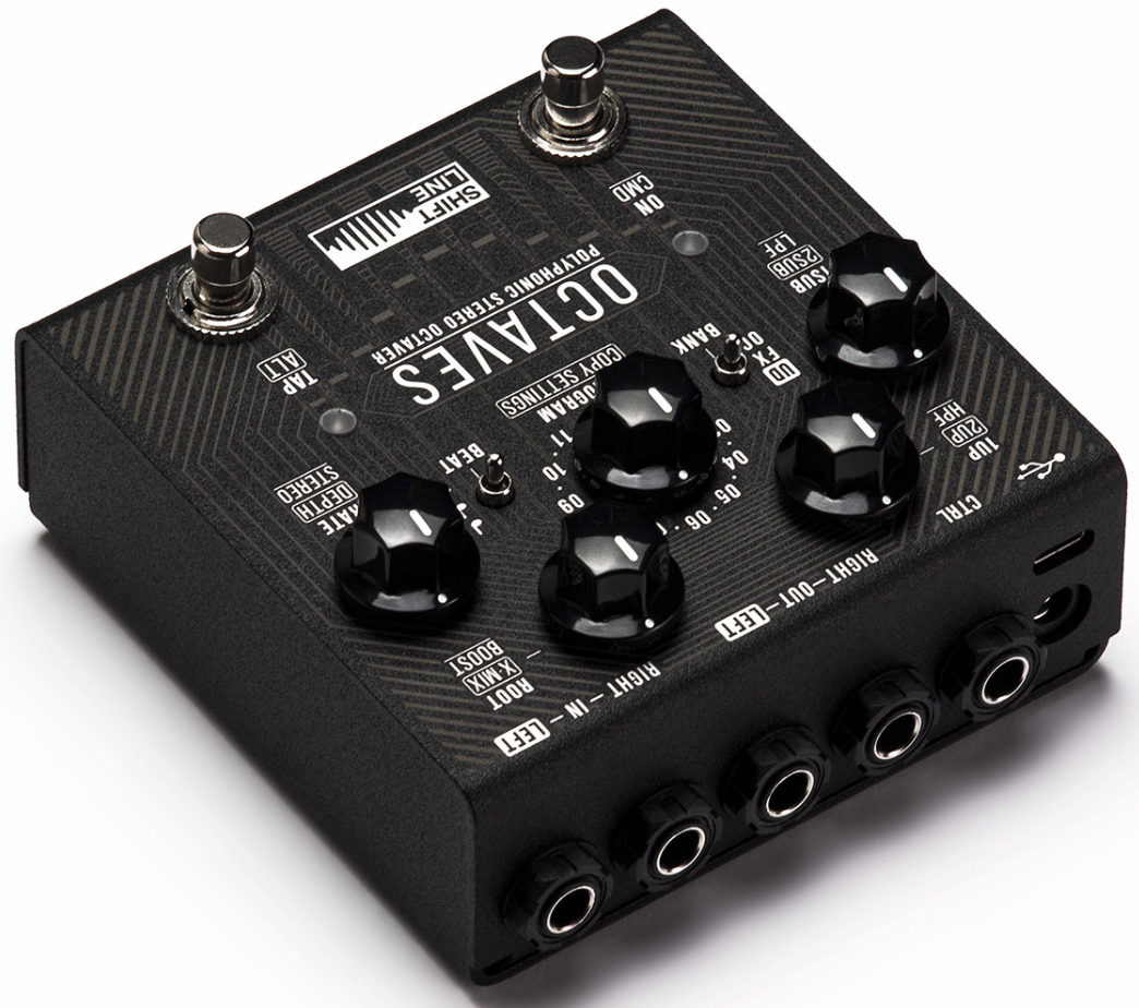 Shift Line Octaves Polyphonic Stereo Octaver - Harmonizer effect pedal - Variation 3