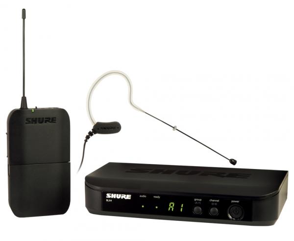 Wireless headworn microphone Shure BLX14E-MX53-M17
