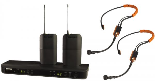 Wireless headworn microphone Shure BLX188E SM31 M17