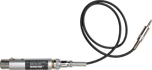 Shure A96f Transfo Xlr F Mini Jack - Connector adapter - Main picture