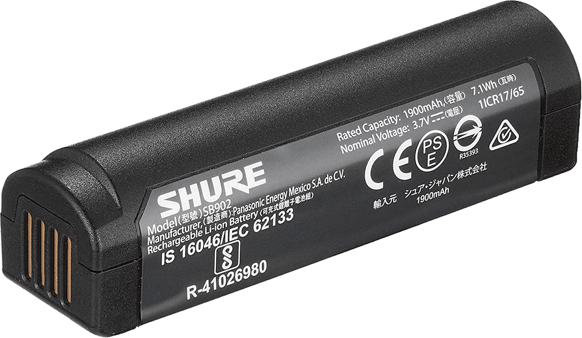 Shure Accu Li-ion Glxd1 - Glxd2 - Mxw2 - Battery - Main picture