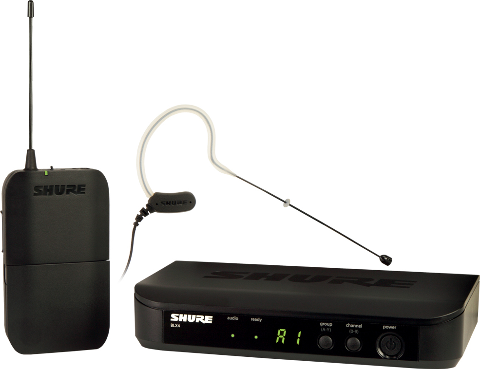 Shure Blx14e Tour D Oreille Mx153  Bande M17 - Wireless headworn microphone - Main picture