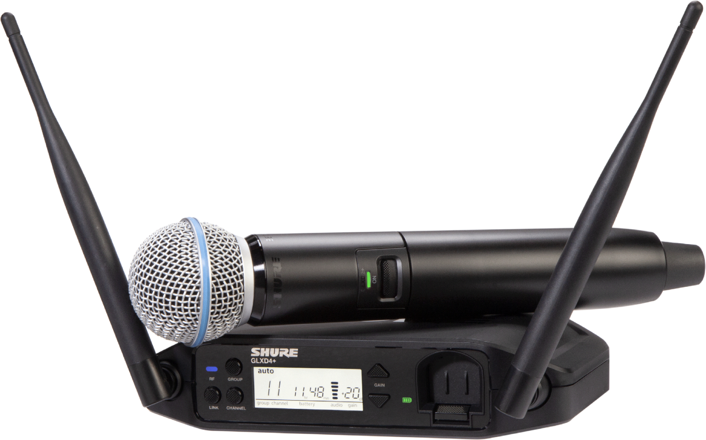 Shure Glxd24+/b58/z4 - Wireless handheld microphone - Main picture
