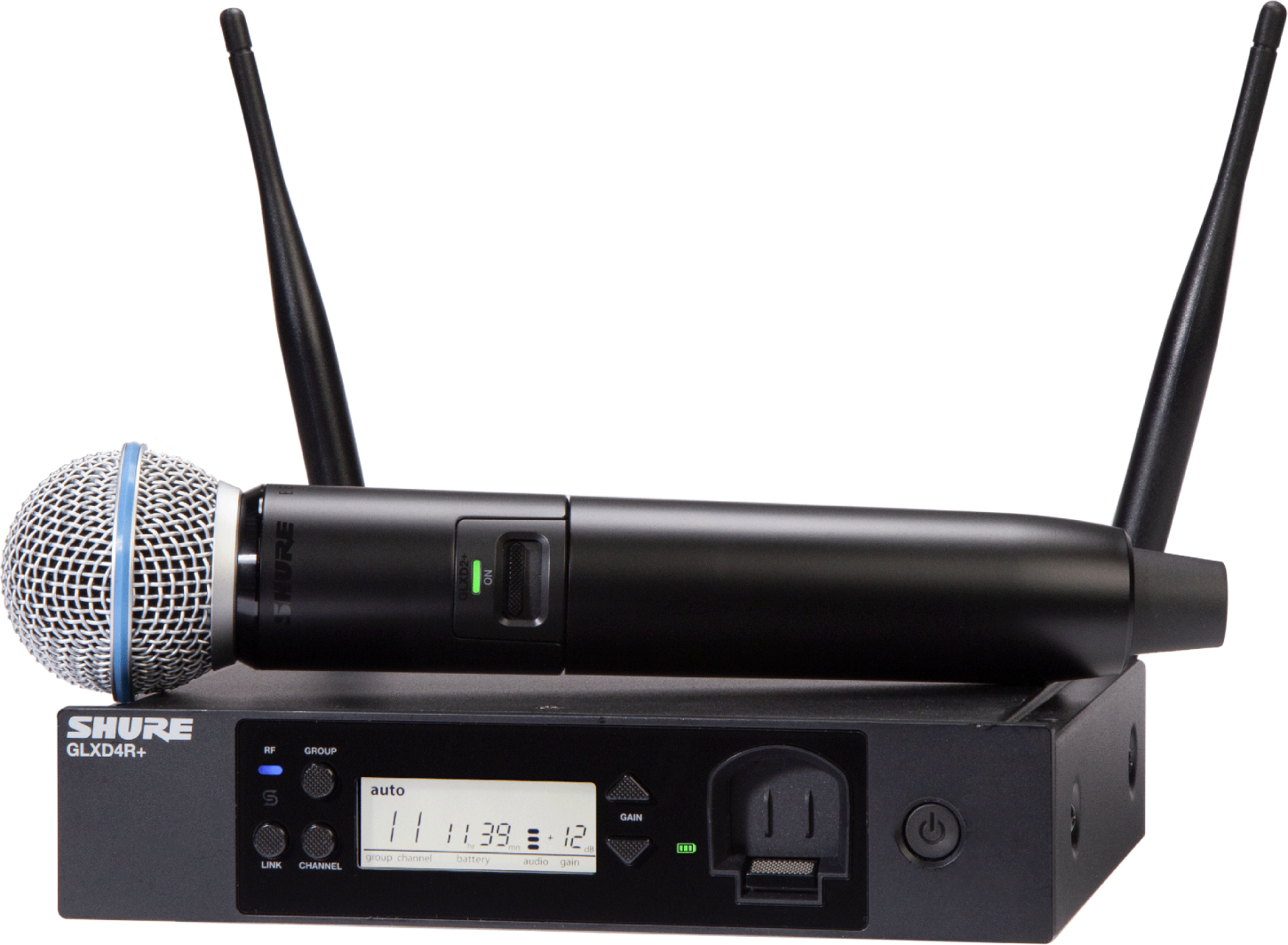 Shure Glxd24r+/b58/z4 - Wireless handheld microphone - Main picture
