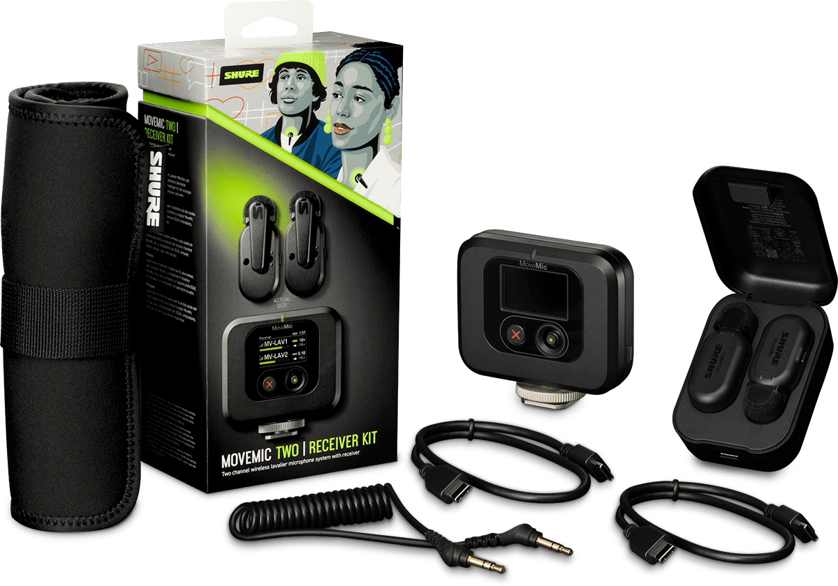Shure Mv Two Kit Z6 - Wireless Lavalier microphone - Main picture