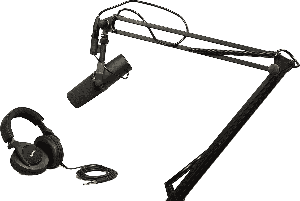 Pack SM7B-PACK3 Microphone pack with stand Shure