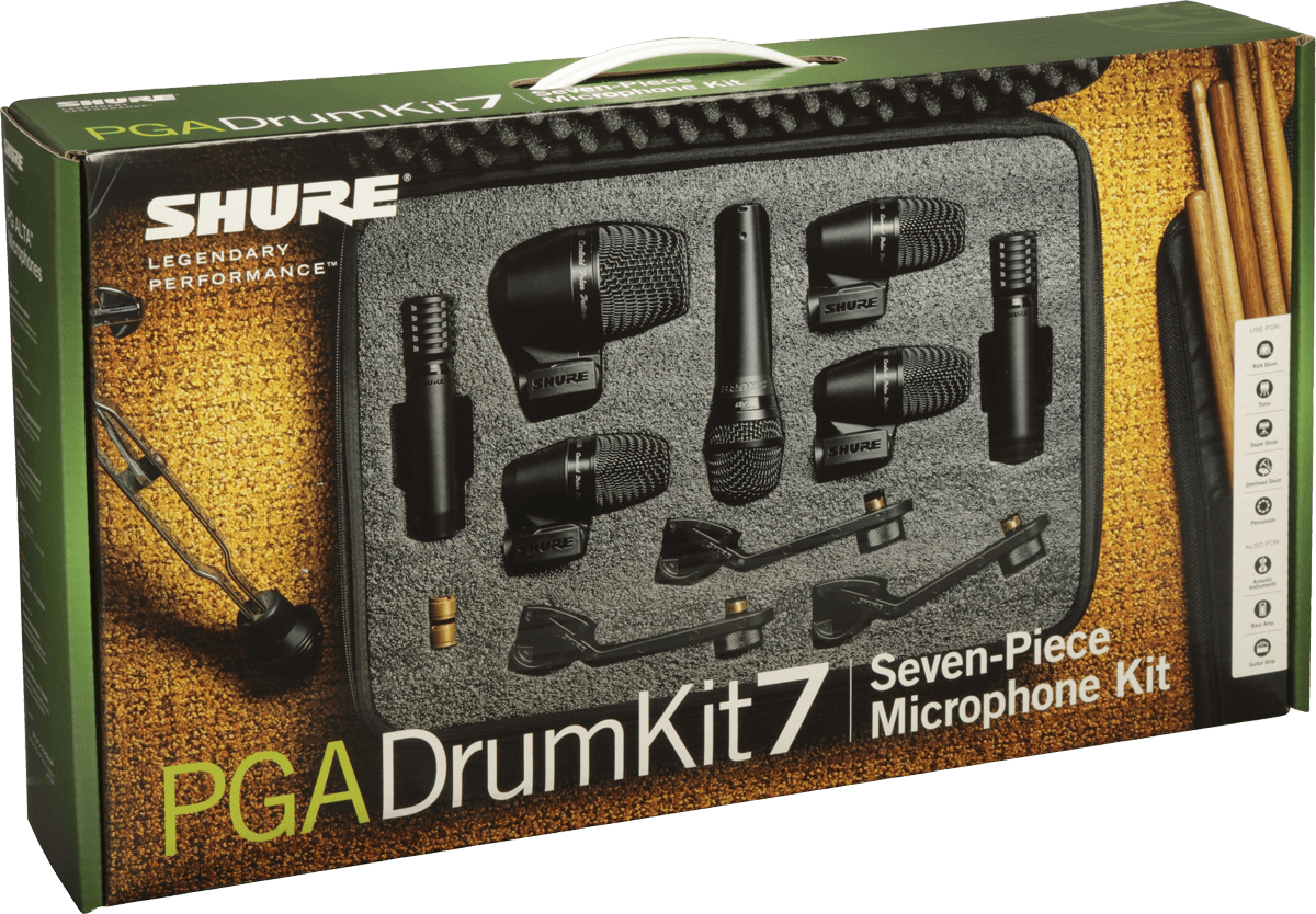 Shure Pga Drumkit 7 - Wired microphones set - Main picture
