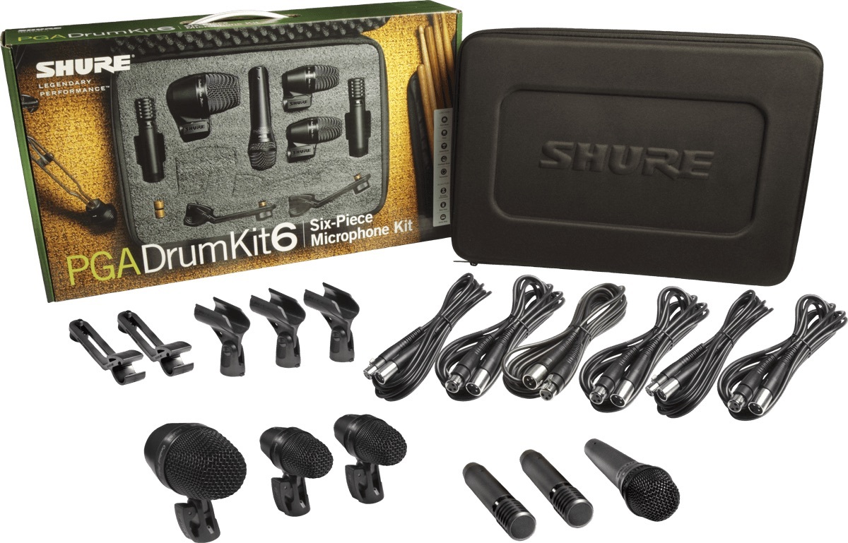 Shure Pga Drumkit6 - - Wired microphones set - Main picture