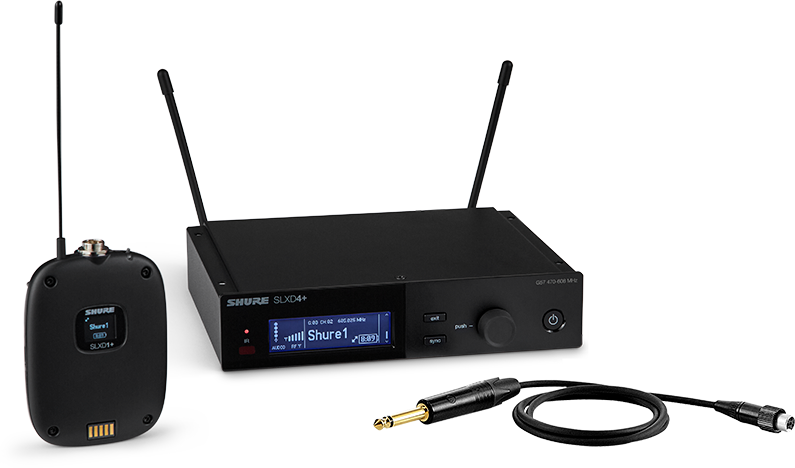 Shure Slxd14+e-g65 - Wireless microphone for instrument - Main picture