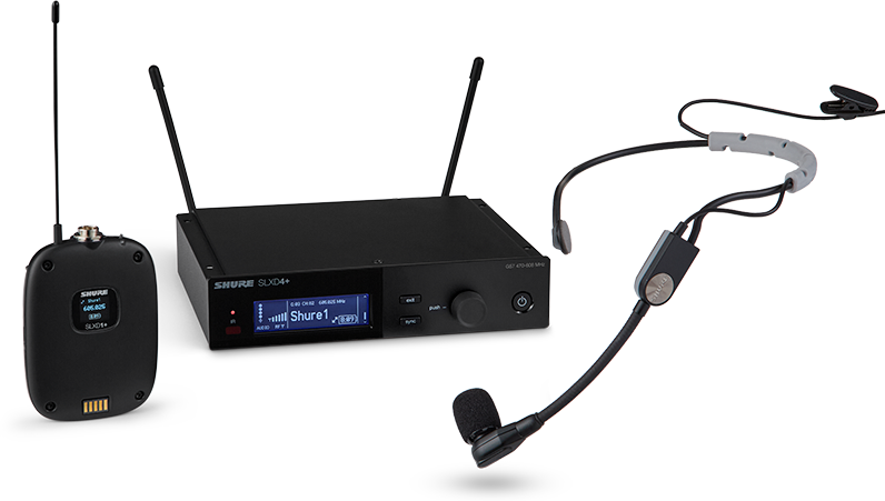 Shure Slxd14+e-sm35-g65 - Wireless headworn microphone - Main picture