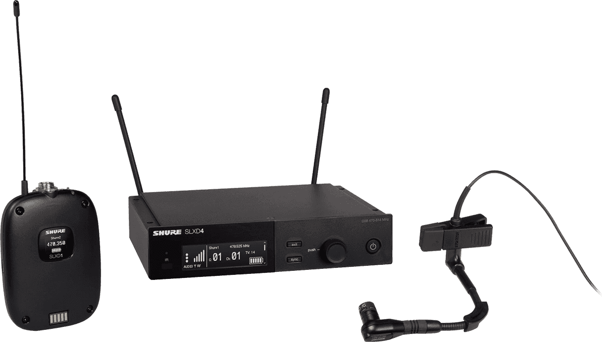 Shure Slxd14e-98h-h56 - Wireless microphone for instrument - Main picture