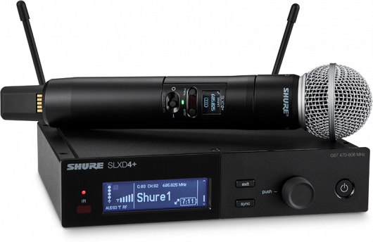 Shure Slxd24+e-58-g65 - Wireless handheld microphone - Main picture