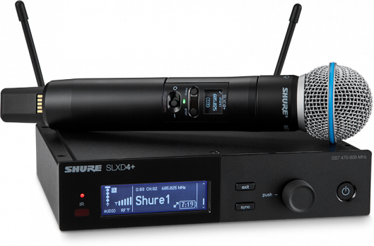 Shure Slxd24+e-b58-g65 - Wireless handheld microphone - Main picture