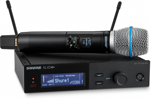 Shure Slxd24+e-b87a-g65 - Wireless handheld microphone - Main picture
